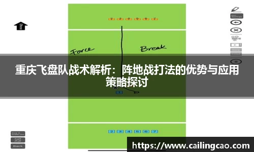 重庆飞盘队战术解析：阵地战打法的优势与应用策略探讨